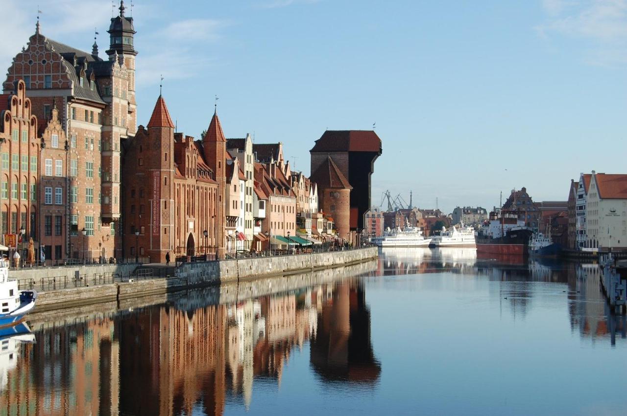Walowa Apartament Gdaňsk Exteriér fotografie