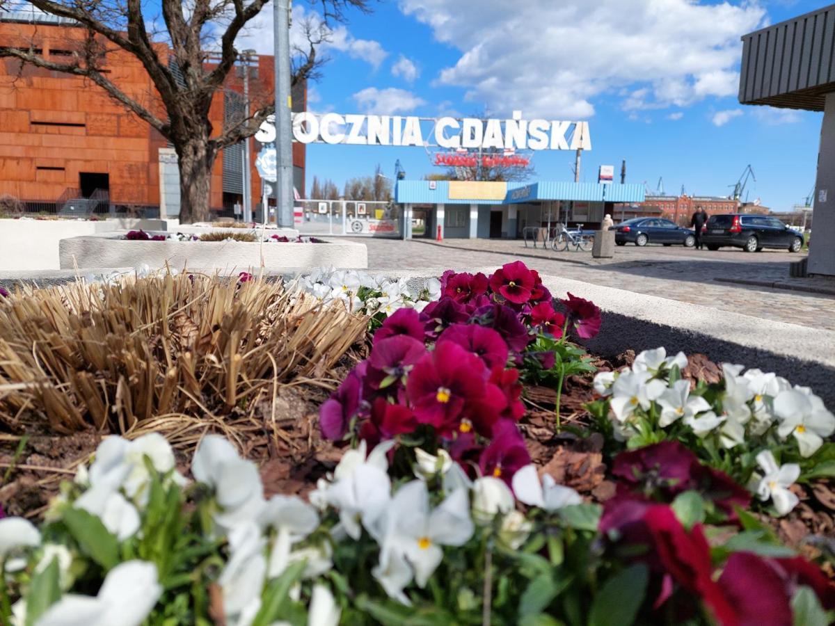 Walowa Apartament Gdaňsk Exteriér fotografie
