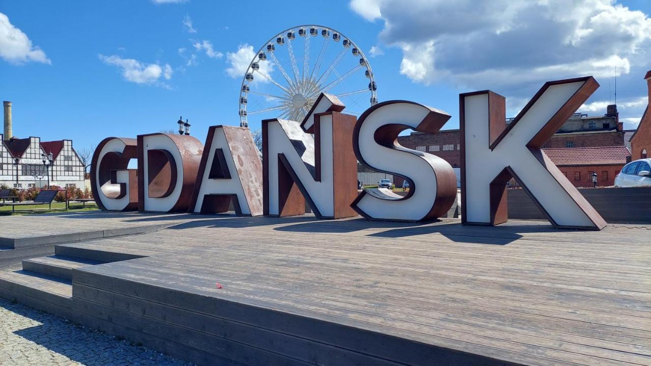 Walowa Apartament Gdaňsk Exteriér fotografie
